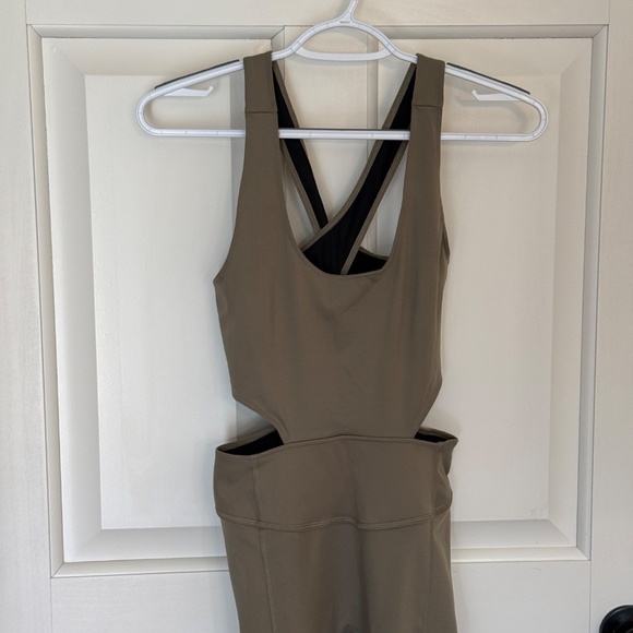 New! Free Movement x Free People Back It Up Jumpsuit Sage 45454 - Picture 7 of 14